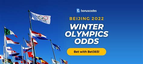 2022 Winter Olympics Betting Odds, Categories.